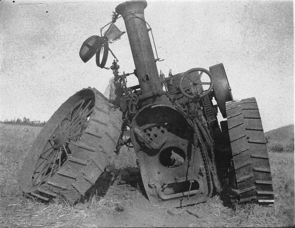 Blown up steamer picture 1