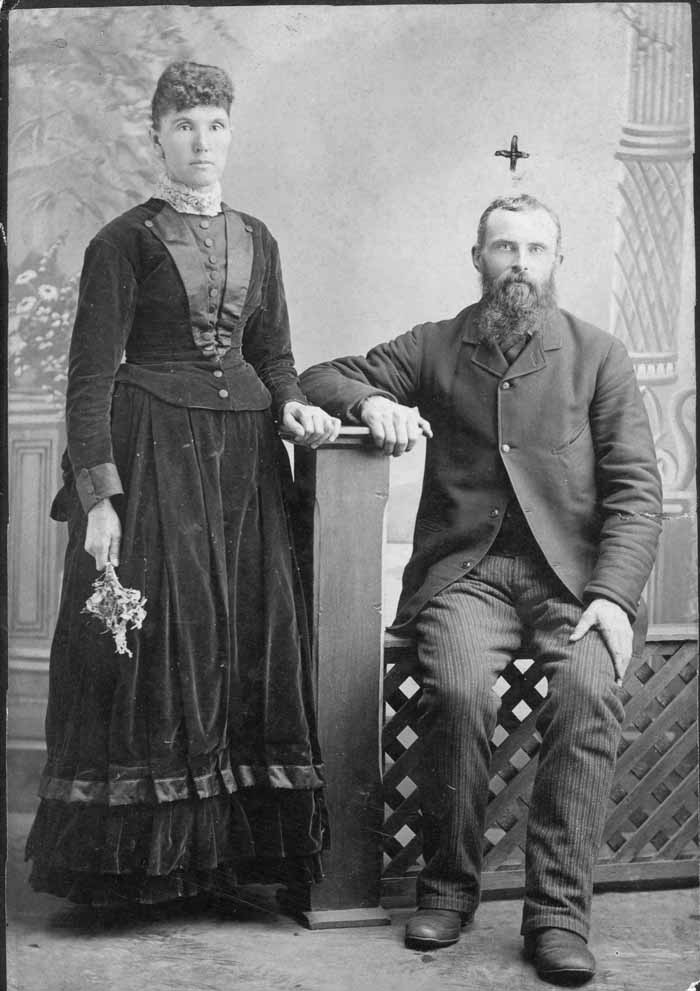Elijah & Mary Owens - early to mid 1880's