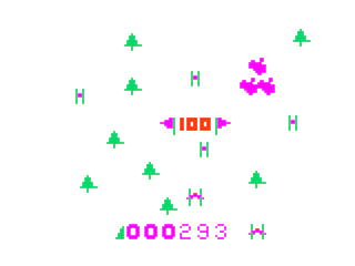 EZ Ski game screen