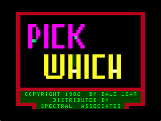 Pick Which intro screen 1