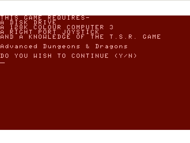 A Warlocks Revenge intro screen 1