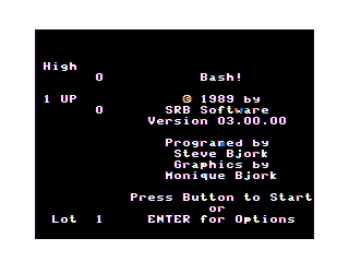 Bash intro screen 2 - Coco 1/2 version