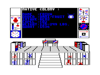 Biosphere game screen 1 (Native Colony)