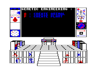 Biosphere game screen 5 (Genetic Engineering)