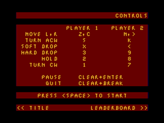 Blockdown alternate character set