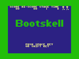 Bootskell Intro screen (Coco 1/2)