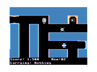 Bugs level 1 room 2 screen