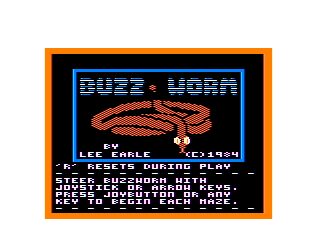 Buzzworm intro screen #2