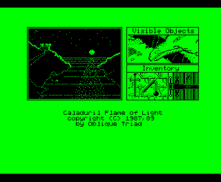 Caladuril: Flame of Light intro screen #3