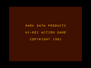 Cave Hunter credits screen
