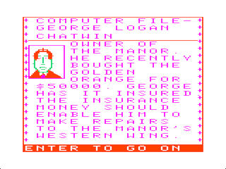 Chatwin Manor game screen #2
