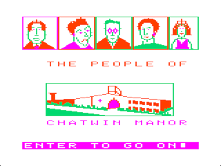 Chatwin Manor intro screen #4