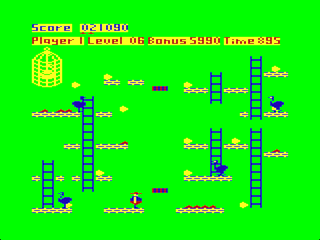 Chuckie Egg level 6