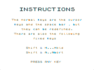 Chuckie Egg intro screen #3