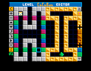 CocoBan Editor screen