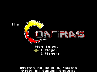 Contras intro screen 4