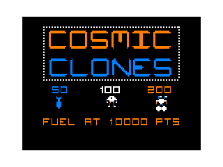 Crazy Clones Intro screen #2