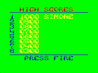 Cosmic Cruiser game screen #2