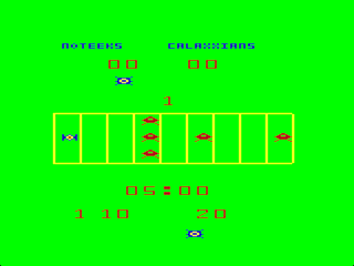 Cosmic Superbowl game screen #1