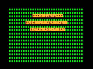 Cosmic Superbowl game screen #2