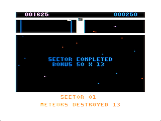 Cosmic Sweeper game screen #2