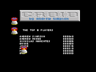 Croid intro screen #2