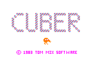 Cuber Intro screen