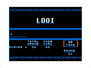 Decipher game screen #1