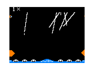 Defense game screen
