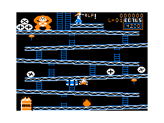 Donkey King Screen 1 (Girders)