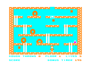 Donut Dilemma level 1 game screen