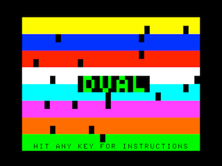 Dual intro screen #1