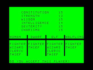 Dungeon of Death game screen #1