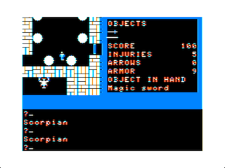 Dungeon Quest game screen #2