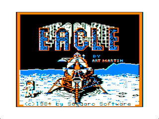 Eagle intro screen #2