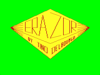 Erazor intro screen #2