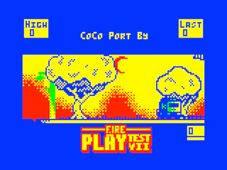 Fire Play Test VII Intro screen 3