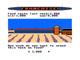Franchise! game screen 3