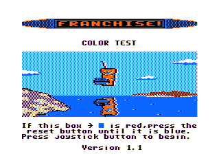 Franchise! intro screen 2