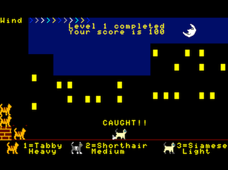 Furious Felines Level 1 game screen #4