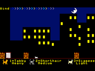 Furious Felines Level 2 game screen