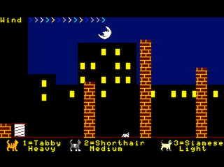 Furious Felines Level 4 game screen