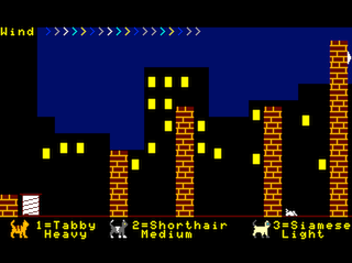 Furious Felines level 5 game screen