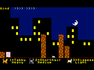 Furious Felines Level 6 game screen