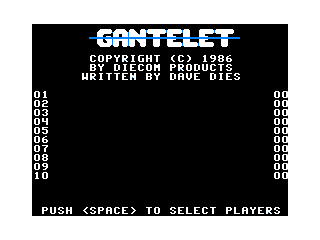 Gantelet intro screen #4