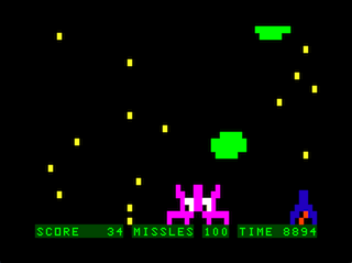 Gauntlet game screen #1