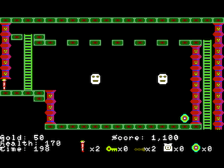 Gem Quest level 1, screen 9