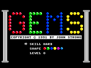 Gems intro screen #2