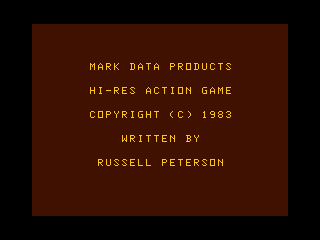 Glaxxons intro screen #1