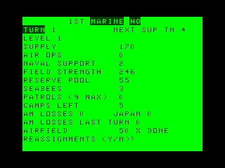 Guadal Canal game screen #1